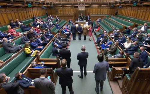MPs approve new Covid rules despite small Tory rebellion