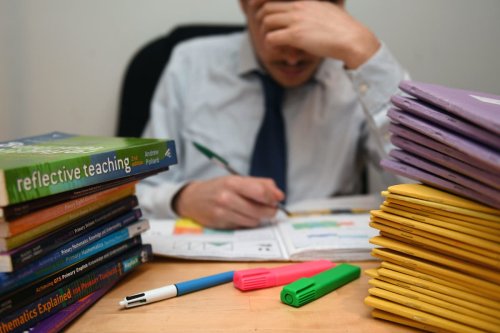 One in five teachers in more affluent areas say parents have pressured them over exam grades, survey shows