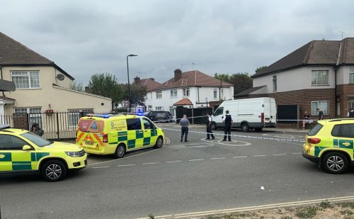 Elderly man on mobility scooter stabbed to death in west London
