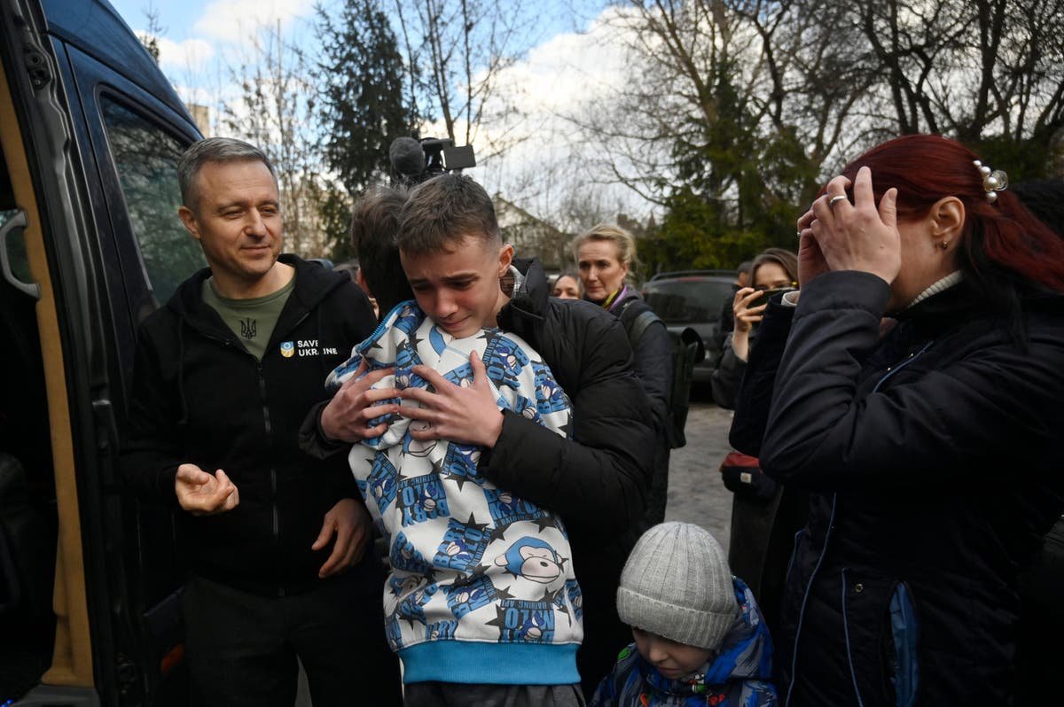 Rescued Ukraine children recount horrors of Russia deportation and ‘torture’