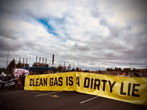150 protesters demand shutdown of huge chemical plant in Scotland