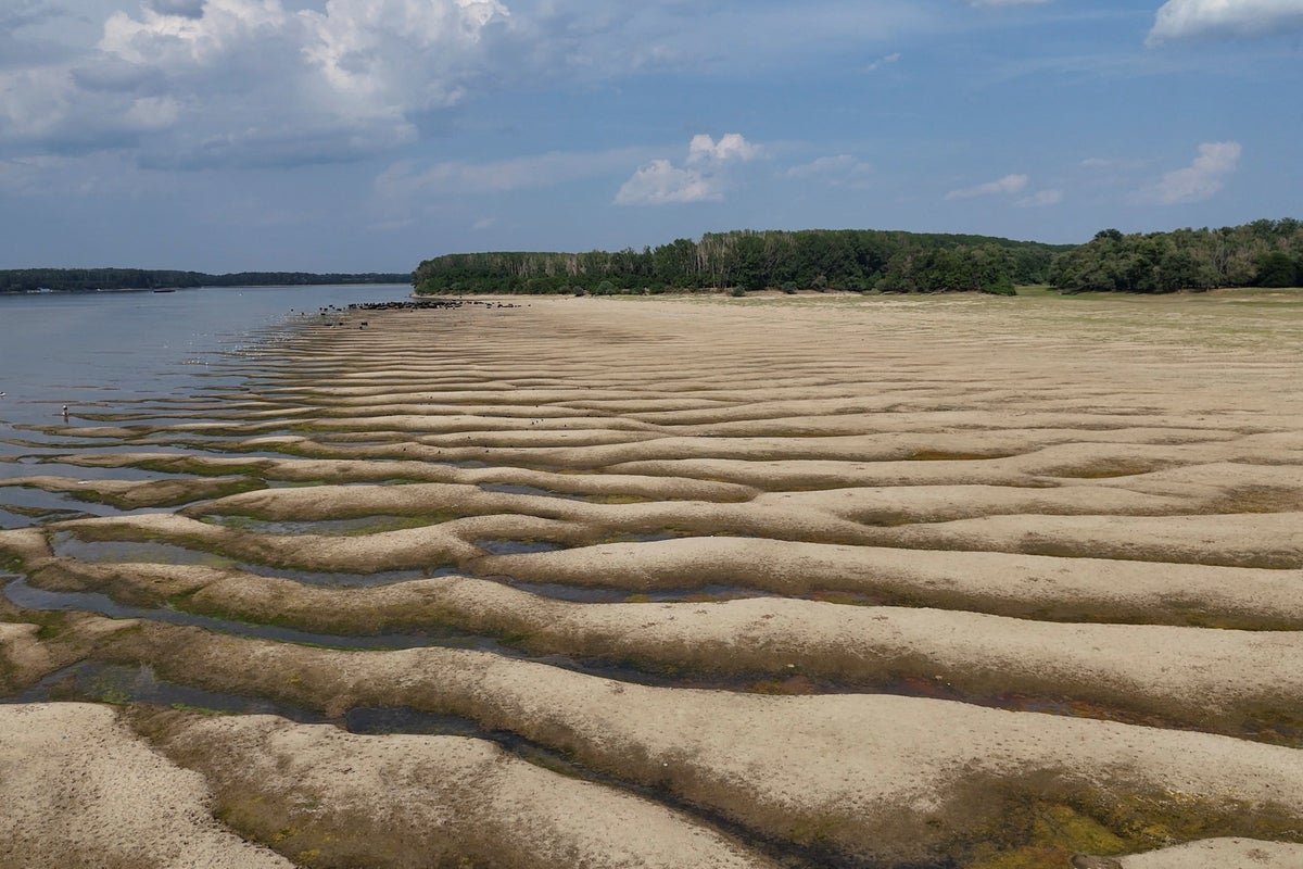 Blow to tourism as water levels on Danube River drop to lowest in 30 years