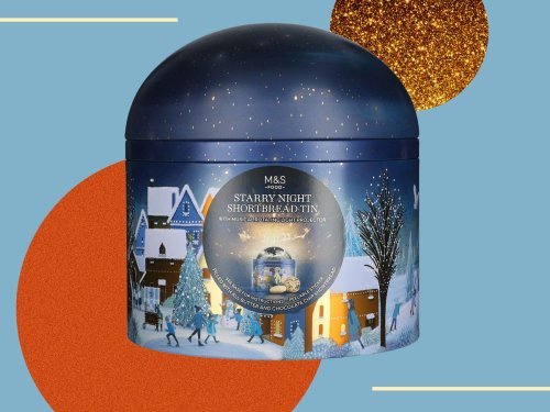 M&S’s Christmas shortbread tin doubles up as a musical light projector – and it’s only £9