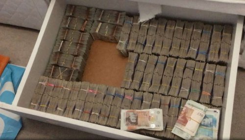 Brazen money launderer apprehended with £250,000 under his bed