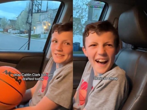 Mother shares her sons’ shocking reactions to Caitlin Clark’s ‘rip-off’ WNBA salary