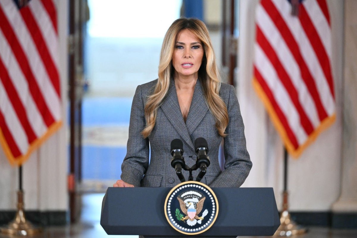 Melania Trump denies Epstein connection  - cover