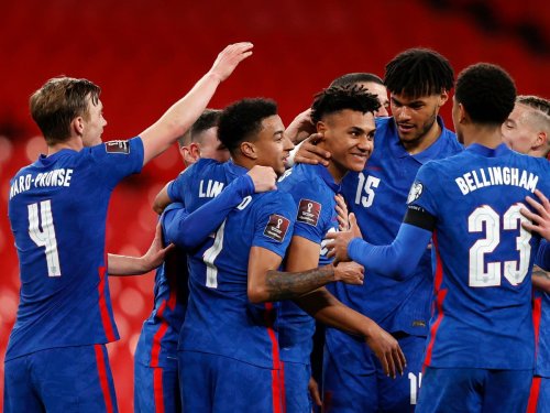 Ollie Watkins scores on debut as England thrash San Marino in World Cup qualifier