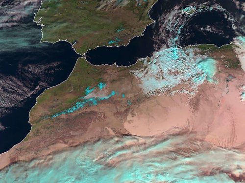 Satellite photo shows snow in Sahara for first time in 40 years | The Independent