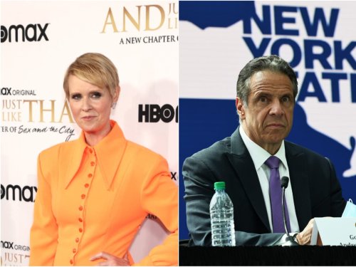 Cynthia Nixon jokes about ex-governor Andrew Cuomo with And Just Like That reference