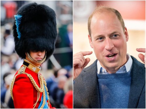 Prince William leads Trooping the Colour rehearsal ahead of bank holiday weekend