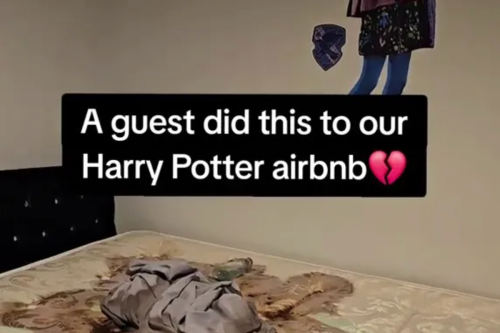 Harry Potter rental home left looking ‘like a crime scene’ after guest causes £5,000 worth of damage