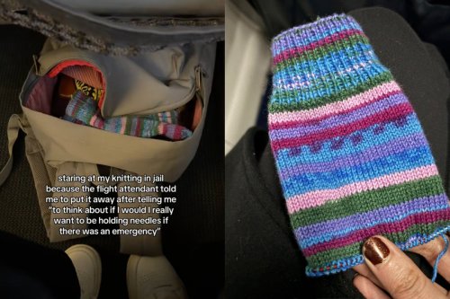 Flight attendant ignites airline safety debate after telling passenger to put away knitting needles