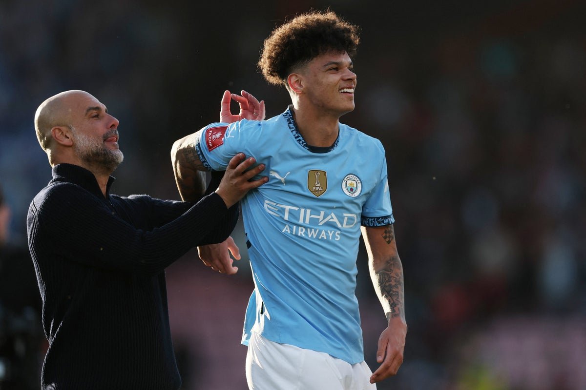 ‘Unbelievable’ Nico O’Reilly ‘changed the game’ as Man City prospect shines in FA Cup