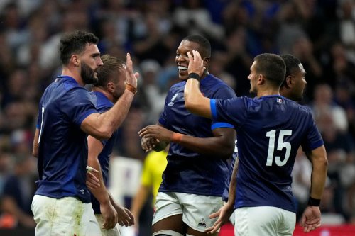 France rack up record score in huge Rugby World Cup win over Namibia