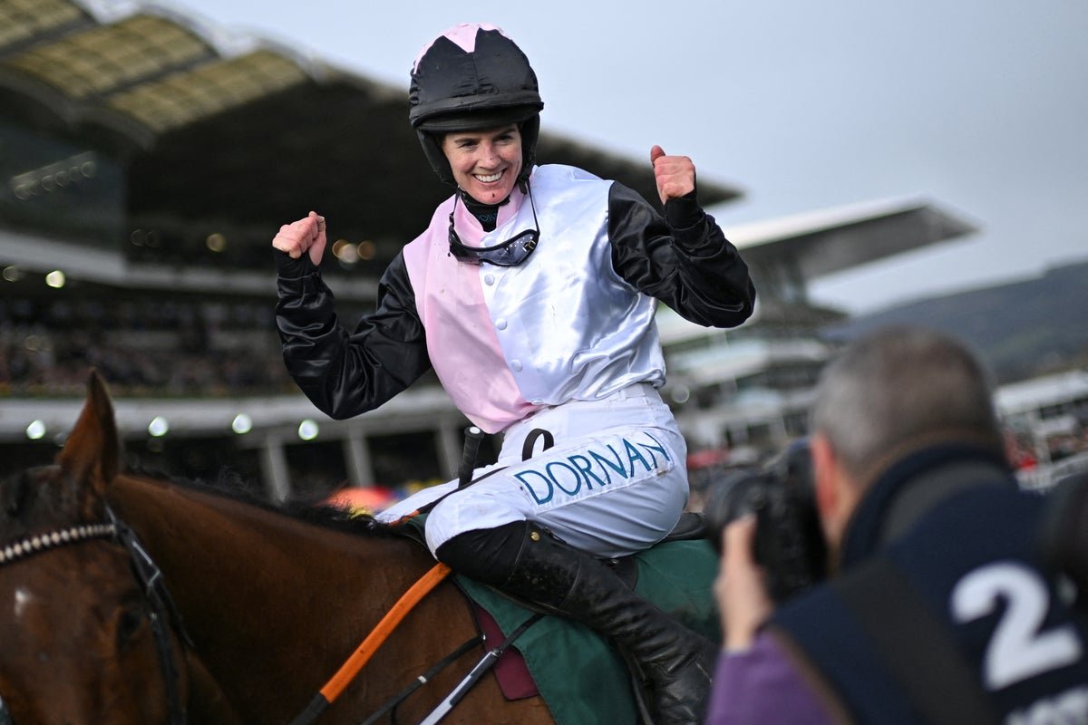 Rachael Blackmore’s ‘magical’ double leads Irish surge on St. Patrick’s Thursday