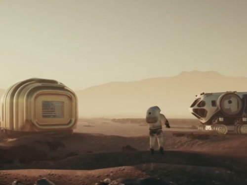 Inside the inflatable ‘Martian House’ designed to withstand life on Mars