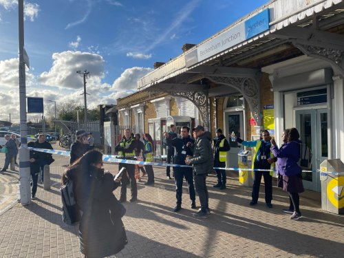 Beckenham train stabbing: Teenager arrested for attempted murder as victim fights for life