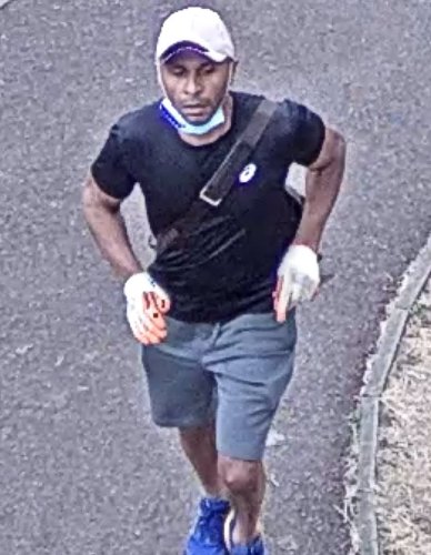 ‘Dangerous’ man seen fleeing scene of mobility scooter attack sought by police