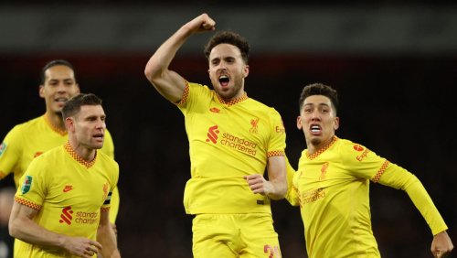Jota double does the damage to Arsenal as Liverpool book Carabao Cup final date with Chelsea
