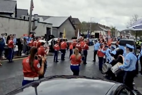 Mocking of Pope at loyalist parade on day he died branded ‘provocative and insensitive’ by politicians