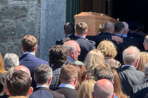 Taoiseach and President among thousands at funeral of Garda Kevin Flatley in Balbriggan