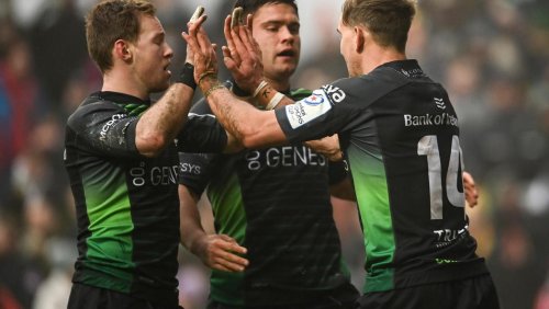 Connacht qualify for knockout stages of Champions Cup for first time after cancellation of Toulouse’s tie with Cardiff