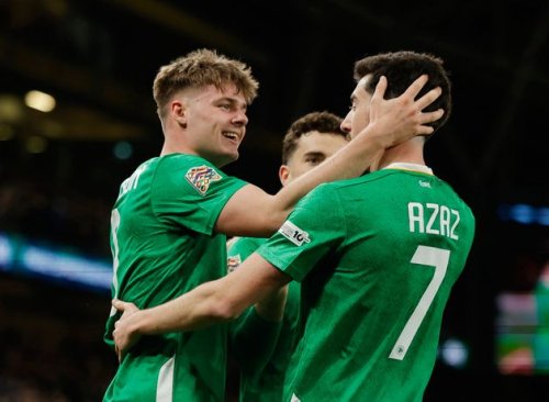 Ireland v Bulgaria: Evan Ferguson and Adam Idah fire crucial goals for Boys in Green in Nations League play-off