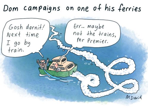 CARTOONS: Mark David is standing for re-election