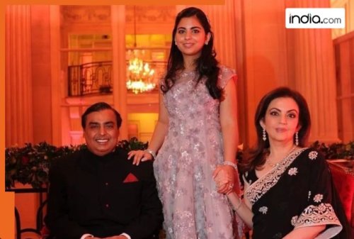 Isha Ambani’s debut photos from famous Parisian Ball with Mukesh Ambani and Nita Ambani go viral, she wore special…