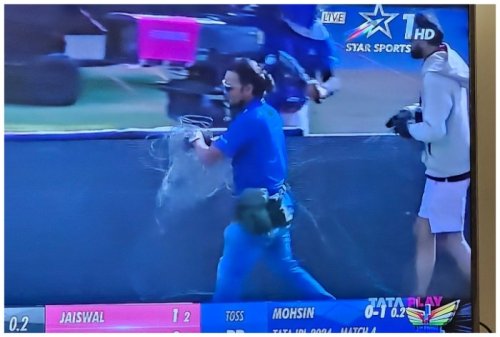 RR Vs LSG, IPL 2024: Play At Sawai Mansingh Stadium Halted Just After Two Balls – WATCH VIDEO