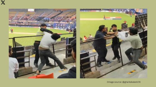 As security guard, fan clash in viral brawl, Entertainers Cricket League final turns into WWE match: WATCH