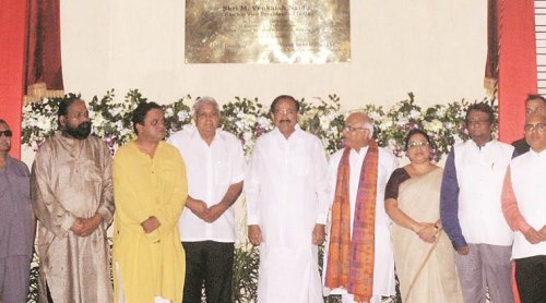 Venkaiah inaugurates Tagore’s revamped mud house in Santiniketan