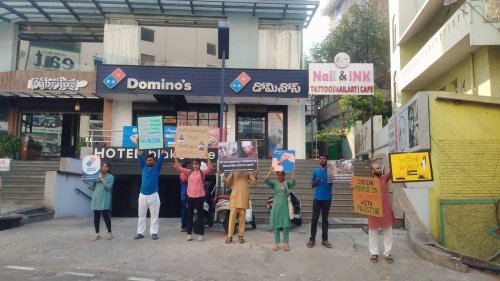 Cross complaints lodged: BJP workers thrash pro-Palestine group for ‘distributing pamphlets supporting Hamas’