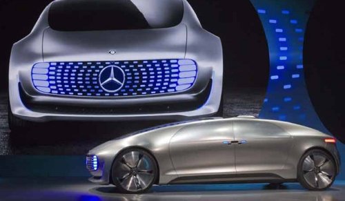 Mercedes Benz F 015: The car of the future is already here
