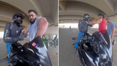 ‘Not happy only bailable offences invoked: Days after assault, Gurgaon biker says police yet to arrest accused