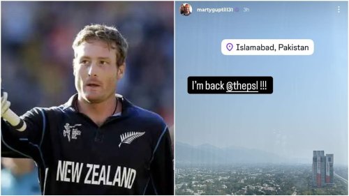 Martin Guptill returns to Pakistan for PSL days after ex-NZ teammate’s reported declaration of ‘never’ returning again
