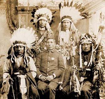 Famous chiefs and leaders of the Sioux Indian Tribe