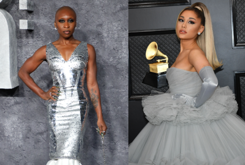 ‘wicked Photos Offer First Look At Ariana Grande And Cynthia Erivo As Glinda And Elphaba