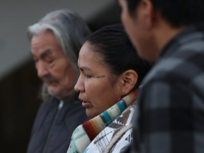 Secwépemc matriarch and hereditary chief head to jail for opposition to TMX construction on unceded land