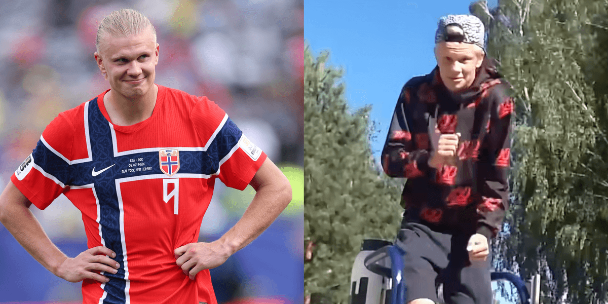 Erling Haaland recorded a rap song with his friends in 2016 - now it's been turned into an actual banger