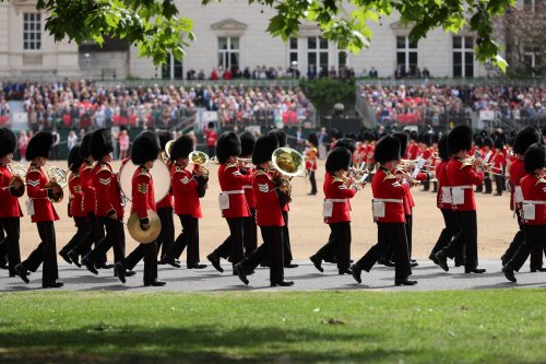 Two taken to hospital as stand collapses at Trooping the Colour rehearsal in central London
