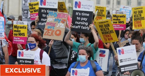 NHS workers set to see income fall as universal credit cut and new health tax cancel pay rise