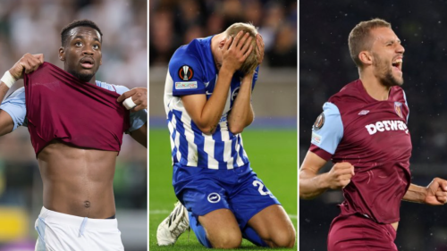 Europa League and Conference results: Brighton and Aston Villa suffer thrilling opening night defeats