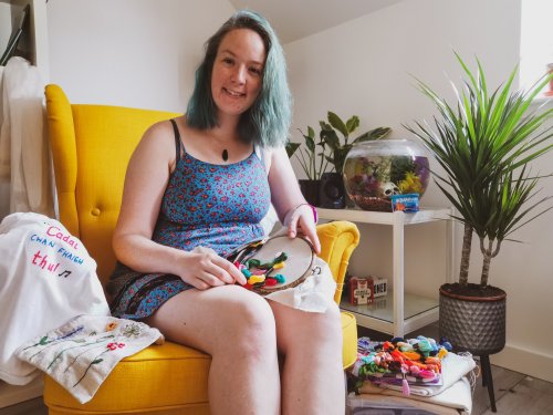 ‘I’ve knitted 52 scarves so far this year’: Meet the hobbyists embracing the UK crafting revival