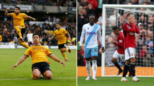 Premier League results and table: Man Utd lose to Crystal Palace, Wolves stun Man City and history for Luton