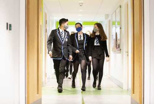 Scrap face masks for Scottish pupils to 'bring the joy back', says headmaster