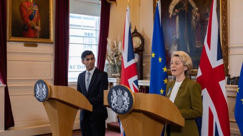 I’ll go ahead with Brexit deal with or without your backing in Windsor Framework, Sunak set to warn MPs
