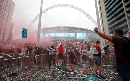 ‘Middle-class coke heads’ face five-year ban from football stadiums to tackle ‘disorder’ after Euro 2020 final