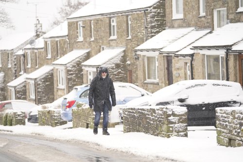 Latest weather forecast and where the Met Office predicts snow will fall