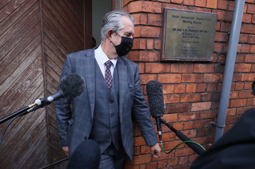 DUP leader Edwin Poots ousted following internal revoltjust 20 days into the role